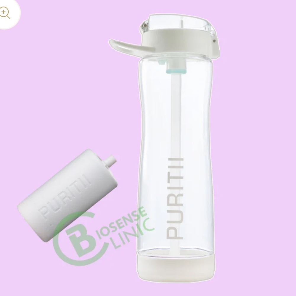 Puritii filter and bottle
